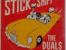 THE DUALS: Stick Shift USA Orig SUE “Cartoon Cover” Garage Hot Rod Surf LP Hear