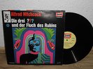 DIE DREI ??? FRAGEZEICHEN UND DER FLUCH DES RUBINS LP EUROPA ALFRED HITCHCOCK