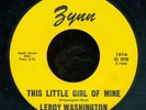 45bs-LOUISIANA R&B-ZYNN 1016-Leroy Washington