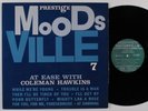 COLEMAN HAWKINS At Ease With... PRESTIGE MOODSVILLE 7 LP VG++/NM