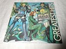 ABBA GREATEST HITS SWEDEN ORIG POLAR LP PSYCHADELIC SLEEVE 1975