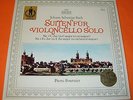 BACH Suiten Fur Violoncello Solo Nr.3/4 FOURNIER LP Archiv STEREO