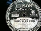 1921 VASA PRIHODA Czech VIEUXTEMPS Violin  CTO 4  Edison Diamond Disc 78