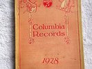1928 COLUMBIA RECORDS Record Catalog Catalogue 78