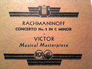 1929 Sergei RACHMANINOFF Z SHELLAC PIANO Concerto 2 Stokowski Philadelphia Or78