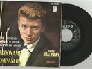 EP JOHNNY HALLYDAY: EXCUSE-MOI PARTENAIRE + 3, EDITION ESPAGNOL, UNIQUE POCHETTE