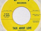 PIC & BILL Talk About Love CHARAY 45 deep northern soul Near Mint 7”