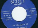 REPRO rockabilly Tracey Pendarvis SCOTT 1203 Give me lovin' / All you gotta do ?