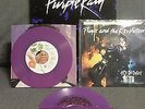 Prince Purple Rain Promo Stand Up Display +3 Vinyl 7