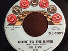 Rockabilly Garage Soul Checker 45 DJ Copy Bill & Will  Goin To The River NM-