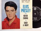 Elvis Presley Never Ending Such A Night EXc 7`` PC Single