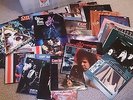 Selection of classic, and not so classic, rock albums and 12