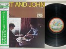 BERT JANSCH,JOHN RENBOURN BERT AND JOHN TRANSATLANTIC YS-7017-LA Japan OBI LP