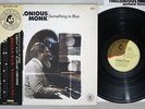 THELONIOUS MONK SOMETHING IN BLUE BLACK LION PA-7041 Japanese Pressing OBI LP