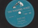 ELVIS PRESLEY 78 RPM - Mistery train - Love Me - HMV POP 295 EXC