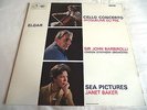 ASD 655 - JACQUELINE DU PRE - JANET BAKER - BARBIROLLI - LSO - ELGAR ** LP MINT-
