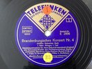 Bach Brandenburger Concerto Schmidt-Isserstedt Telefunken 78rpm x2