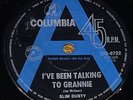 SLIM DUSTY: I've Been Talking To Grannie. RARE Aussie/OZ A-Label PROMO 7