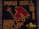 PURE HELL   THESE BOOTS ARE MADE FOR WALKING b/w NO RULES   UK PUNK 7