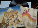 IRON MAIDEN Powerslave VINYL LP Orig UK EJ 2402001 Textured Sleeve / Lyric Inner