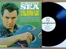 JOHNNY SEA - THE WORLD OF A COUNTRY BOY - PHILIPS LP - WHITE LABEL PROMO