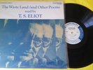 T.S. ELIOT The Waste Land And Other Poems LP CAEDMON TC-1236 Narrative POETRY