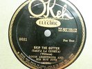 LOUIS ARMSTRONG & HIS HOT FIVE Skip The Gutter/Knee Drops OKEH 8631 E 78RPM HEAR