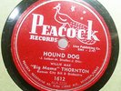 WILLIE MAE BIG MAMA THORNTON Hound Dog/Night Mare PEACOCK 1612 EE- 78RPM HEAR