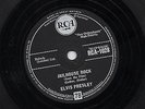 CLASSIC 1957 UK#1 ELVIS PRESLEY 78  JAILHOUSE ROCK / TREAT ME NICE RCA 1028 V/V-