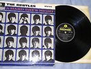 THE BEATLES a hard day's night  1964 UK FIRST STEREO -BLACK & YELLOW PARLF- EX