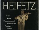 HEIFETZ BACH SON. & PART. VIOLIN SOLO RCA VICTOR SD 3 LP BOX SET LM 6105 NM