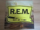 REM - OUT OF TIME Vinyl LP 1991 INSERT