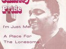 CHARLEY PRIDE I'm just me Norway-only PIC SLEEVE 1971 RARE funk soul