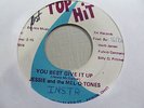 JESSIE AND MEL O TONES You Best Give It Up 45 TOP HIT northern soul VG++  ohio