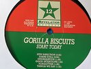 Gorilla Biscuits, Start Today, US first Press Limited of 4977 black Vinyl ,Punk