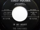 The TIMETONES 45 In My Heart / My Love TIMES SQUARE VG++ Doo WOP mg1005