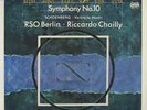 CHAILLY MAHLER SYMPHONY NO.10 SCHOENBERG 1987 DECCA DIGITAL ED.1 2 LP BOX AS NEW