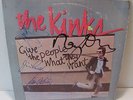 The Kinks – Give The People What They Want LP Signed By Band Members
