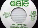BILL ROBINSON & QUAILS Do I love you Lay my head on your shoulder NORTHERN 45 eM