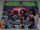 OVERKILL Taking Over RARE Promo THRASH Heavy Metal METALLICA Anthrax SLAYER