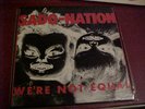 SADO-NATION We're Not Equal RARE 1982 PORTLAND PUNK LP Original BRAINSTEM kbd