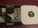 NIRVANA Bleach RARE ORIGINAL SUB POP White Vinyl First Pressing SP34