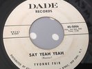 YVONNE FAIR- SAY YEAH YEAH/STRAIGHTEN UP-DADE PROMO 5006. VG+