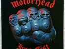MOTÖRHEAD - Iron Fist LP 1982 BRONZE Germany VERY RARE Orig 1Pressing
