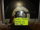 GUNS N ROSES UNPLAYABLE FAIR COND  PARADISE  CITY UNCUT PICTURE DISC VINYL LP