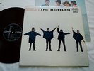 BEATLES HELP JAPAN ORIGINAL ODEON RED WAX OP-7387 PHOTO LONG PLAYING on label