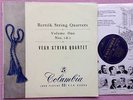 VEGH STRING QUARTET Bartok String Quartets  ORIG Columbia 33CX 1245 UK-1950s NM-