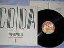 LED ZEPPELIN coda 1982- UK  FIRST PRESS  -SWAN SONG- N/MINT