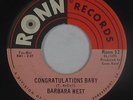 Crossover/Deep Soul 45 - Barbara West - Congratulations Baby - Ronn - mp3