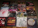 METAL LP LOT-25- MAIDEN-METALLICA-PRIEST-CRUE-AC/DC-MOTORHEAD-OVERKILL-ROCK-LPs
